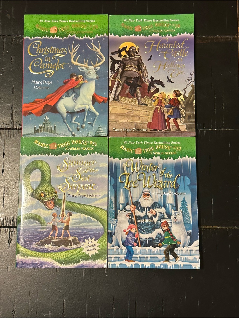 BUNDLE & SAVE! Magic Tree House Merlin Missions Paperbacks 4-Book Lot - (29-32)